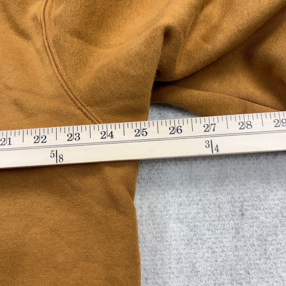 Dickies Hoodie Men XL Brown Full Zip Work Wear Sweatshirt Jacket Adult - Picture 7 of 9